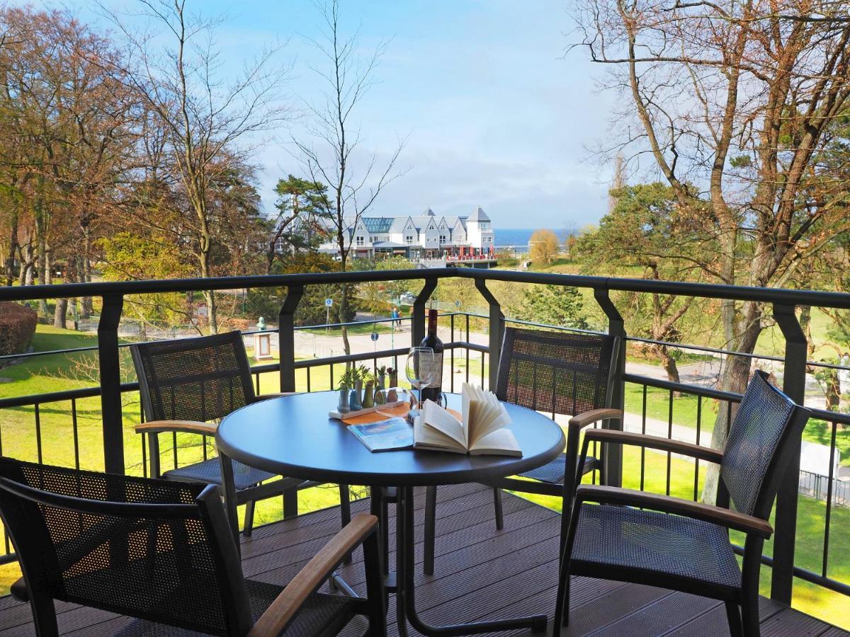 Kaiservillen Heringsdorf - Ferienwohnung Mit 2 Schlafzimmern Und Balkon D212 ภายนอก รูปภาพ